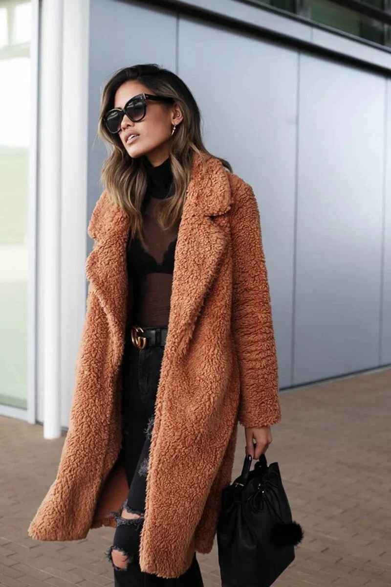 Soph Manteau Teddy Femme