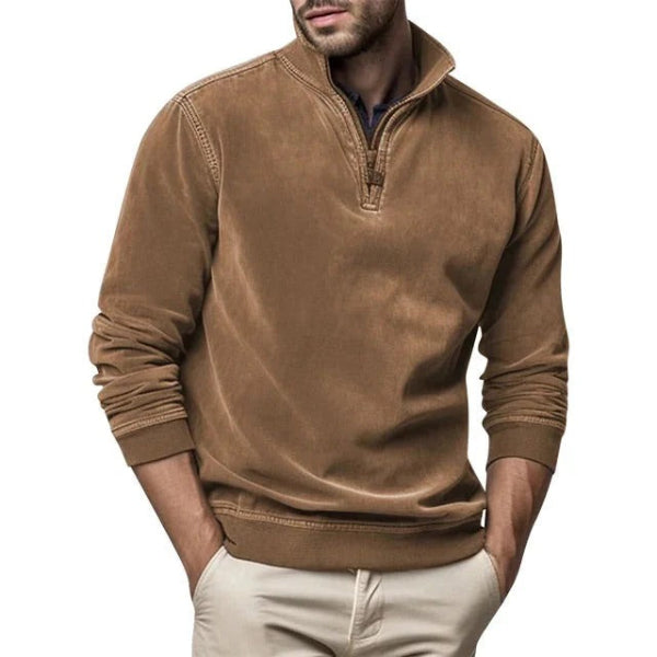 Luka Pull Polaire Homme à Quart de Zip