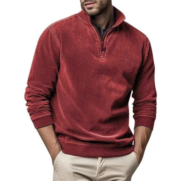 Luka Pull Polaire Homme à Quart de Zip