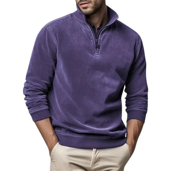 Luka Pull Polaire Homme à Quart de Zip