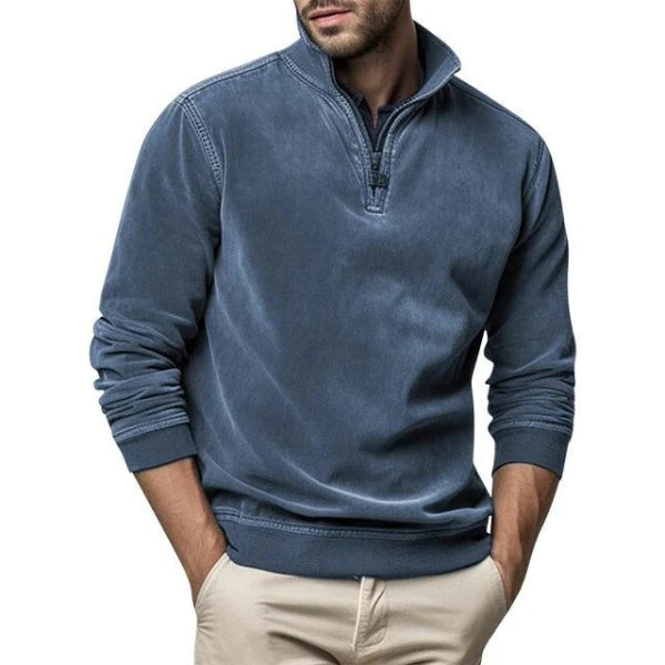 Luka Pull Polaire Homme à Quart de Zip