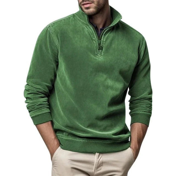 Luka Pull Polaire Homme à Quart de Zip
