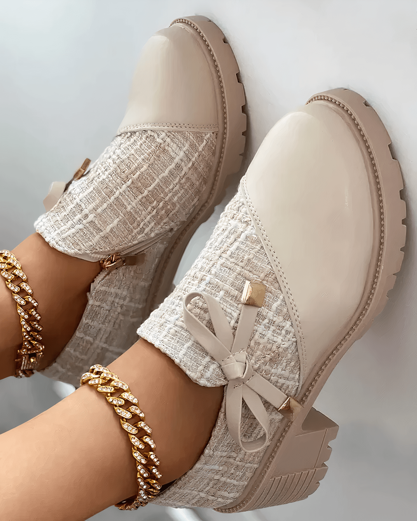 Tiana Mocassins Élégants Femme