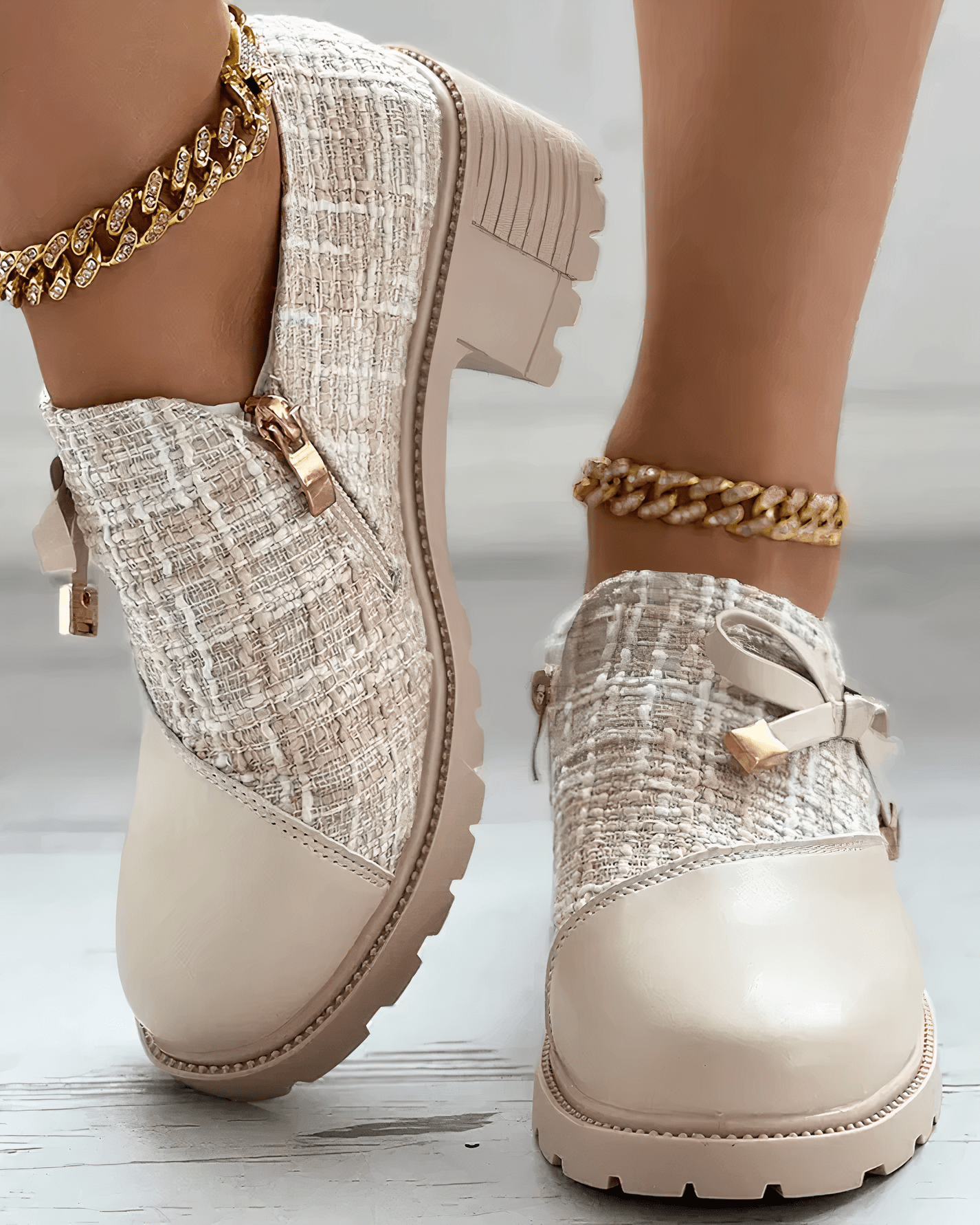 Tiana Mocassins Élégants Femme
