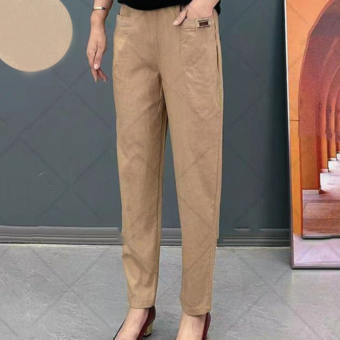 Mariana Pantalon Femme en Coton
