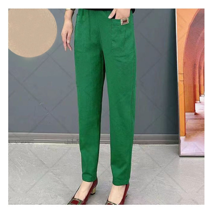 Mariana Pantalon Femme en Coton