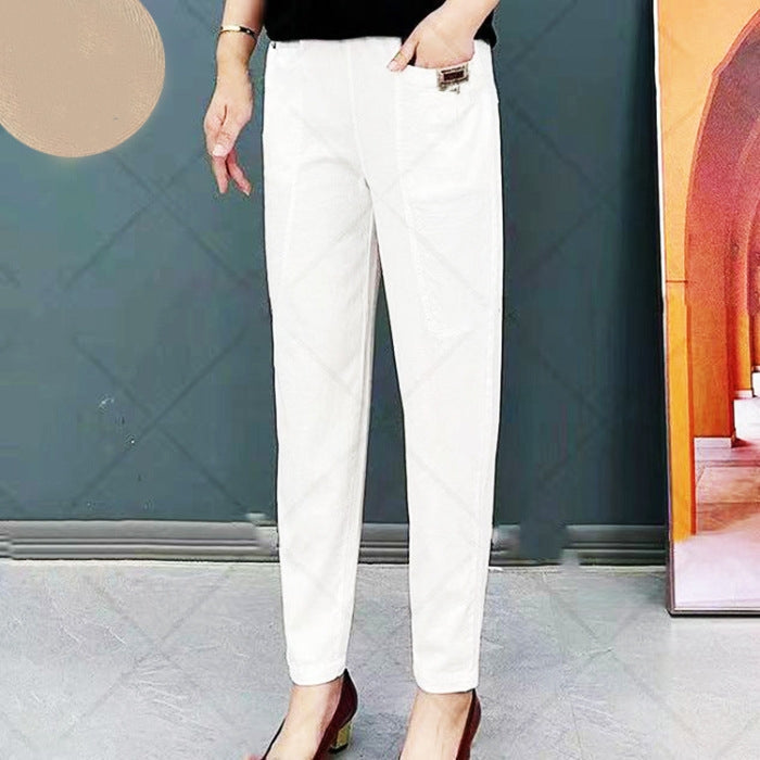 Mariana Pantalon Femme en Coton