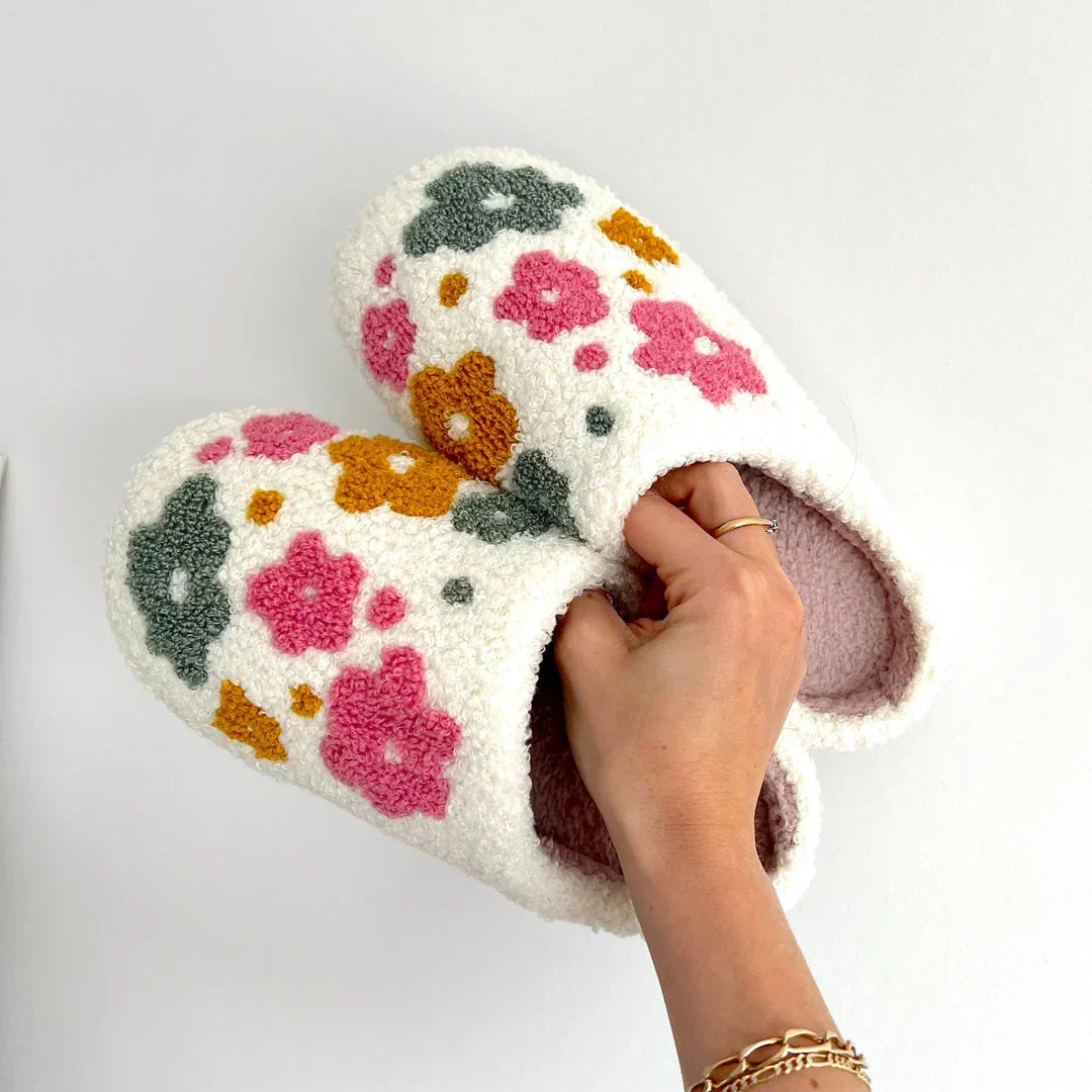 Valentina Chaussons Femme à Motif Floral
