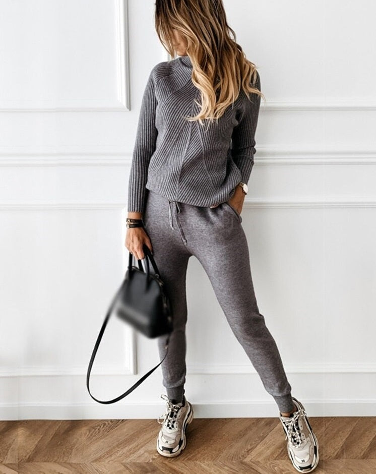 Alessandra Ensemble d’Intérieur en Maille pour Femme