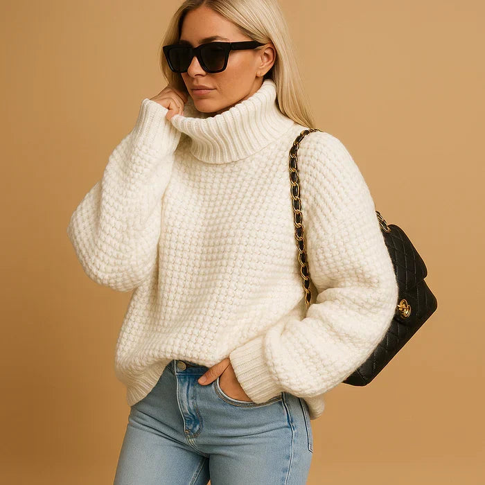 Hyacinth Pull Col Roulé Femme