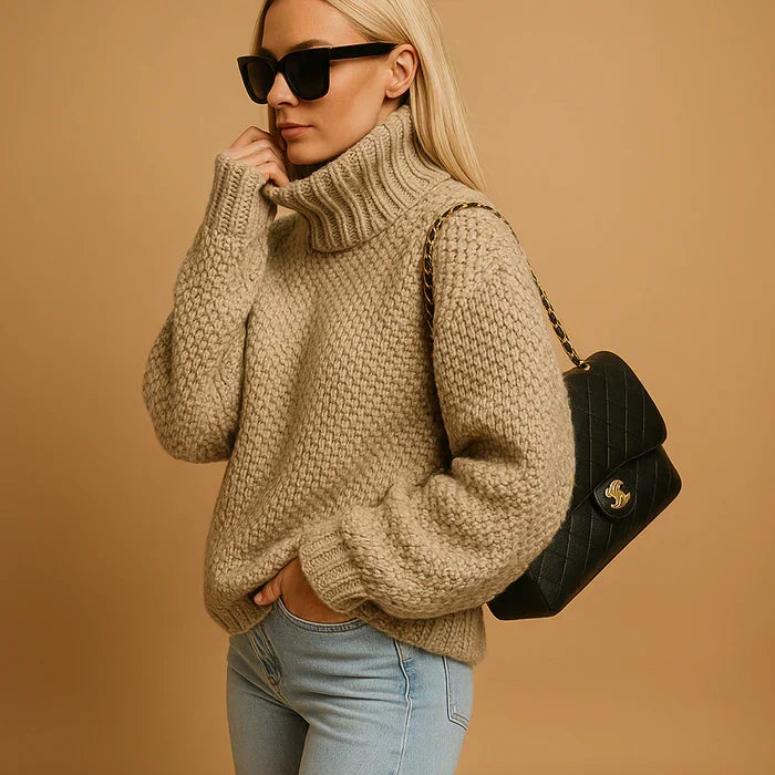 Hyacinth Pull Col Roulé Femme