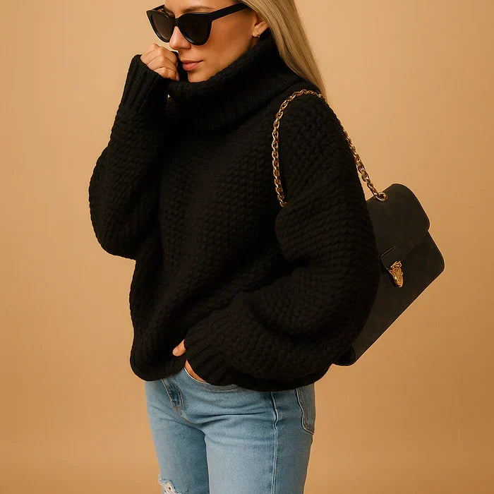 Hyacinth Pull Col Roulé Femme